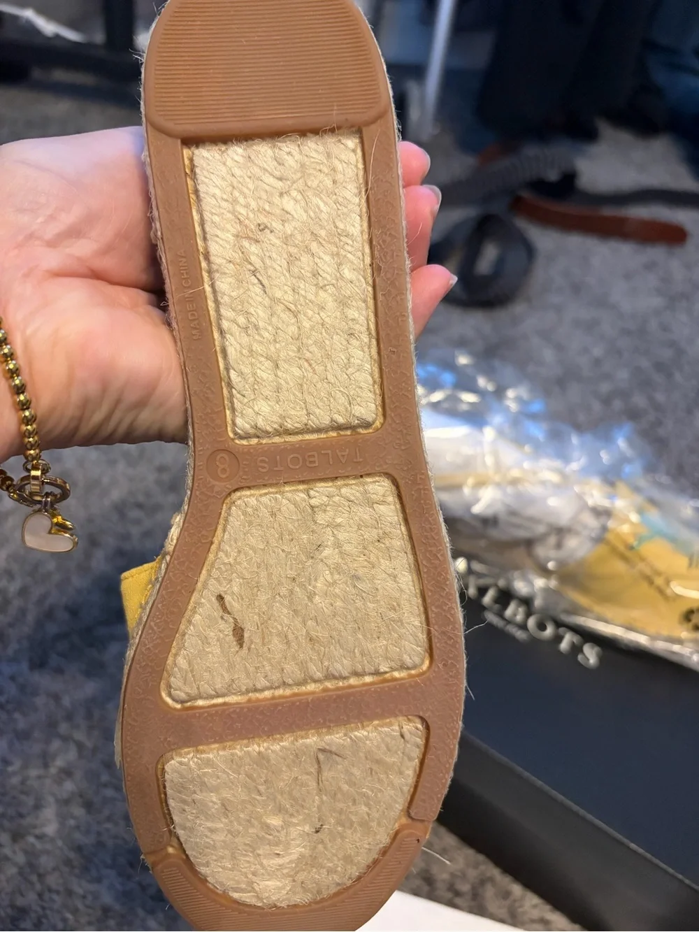 Talbots espadrille flats